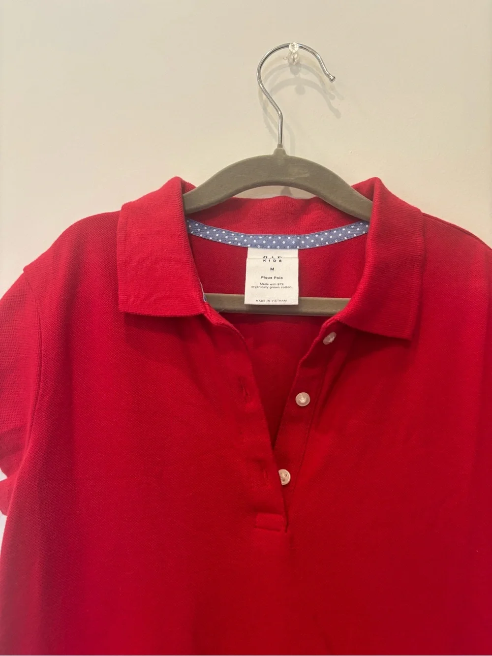 Gap Kids Girls' Red Polo Dress